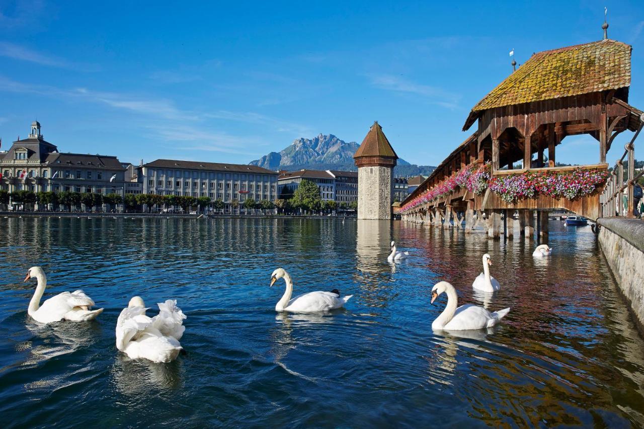 อัลชตัท โฮเต็ล เลอ เสตลเลอ ลูเซิร์น Hotel Lucerne ภายนอก รูปภาพ